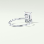 2.0 CT Radiant Cut Lab Grown Diamond Engagement Ring