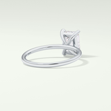 2.0 CT Radiant Cut Lab Grown Diamond Engagement Ring