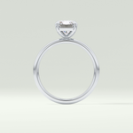 2.0 CT Radiant Cut Lab Grown Diamond Engagement Ring