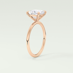 2.0 CT Princess Cut Solitaire Moissanite Engagement Ring 11