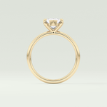 1.5 CT Marquise Cut Lab Grown Diamond Engagement Ring