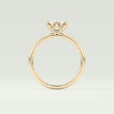 1.5 CT Marquise Cut Lab Grown Diamond Engagement Ring
