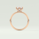 1.5 CT Marquise Cut Lab Grown Diamond Engagement Ring