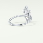 1.5 CT Marquise Cut Lab Grown Diamond Engagement Ring
