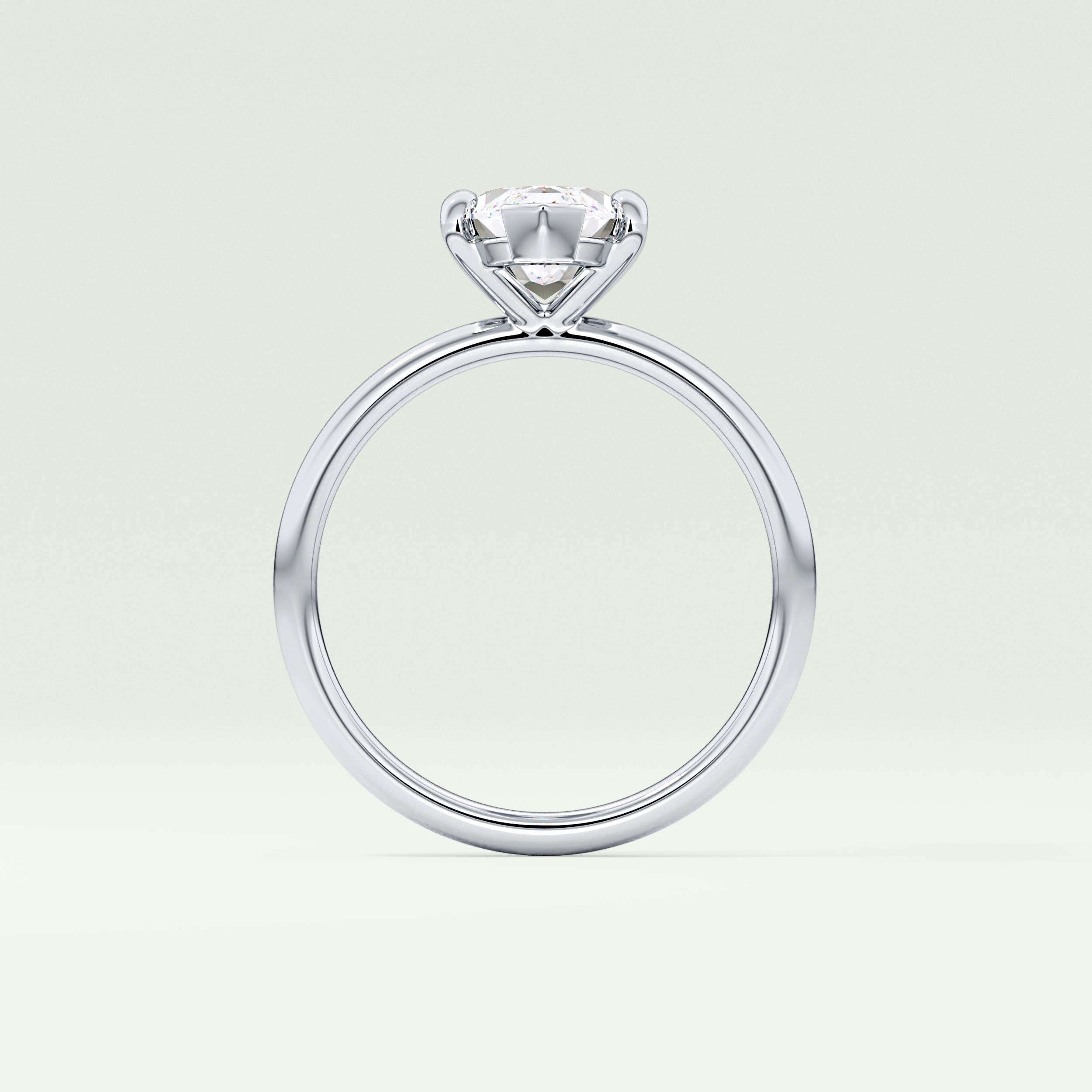 1.5 CT Marquise Cut Lab Grown Diamond Engagement Ring