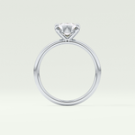 1.5 CT Marquise Cut Solitaire Moissanite Engagement Ring 18