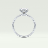 1.5 CT Marquise Cut Solitaire Moissanite Engagement Ring 18