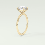 2 CT Round Cut Solitaire Moissanite Engagement Ring 5