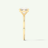 2 CT Round Cut Solitaire Moissanite Engagement Ring