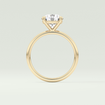 2 CT Round Cut Solitaire Moissanite Engagement Ring 6