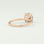 2 CT Round Cut Solitaire Moissanite Engagement Ring 8