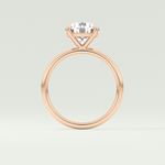 2 CT Round Cut Solitaire Moissanite Engagement Ring 12