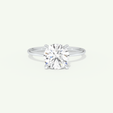 2.0 CT Round Cut Solitaire Lab-Grown Diamond Engagement Ring