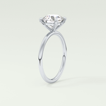 2 CT Round Cut Solitaire Moissanite Engagement Ring 17
