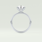 2 CT Round Cut Solitaire Moissanite Engagement Ring 18