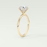 2.0 CT Round Solitaire Moissanite Engagement Ring 5