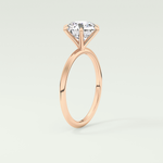 2.0 CT Round Solitaire Moissanite Engagement Ring 11