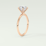 2.0 CT Round Solitaire Moissanite Engagement Ring 11