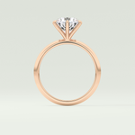 2.0 CT Round Solitaire Moissanite Engagement Ring 12