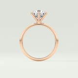 2.0 CT Round Solitaire Moissanite Engagement Ring 12
