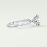 2.0 CT Round Solitaire Moissanite Engagement Ring 15