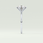 2.0 CT Round Solitaire Moissanite Engagement Ring 16