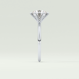 2.0 CT Round Solitaire Moissanite Engagement Ring 16