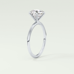 2.0 CT Round Solitaire Moissanite Engagement Ring 17