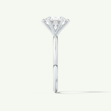 2.0 CT Round Cut Solitaire Lab-Grown Diamond Engagement Ring