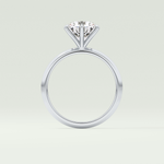 2.0 CT Round Solitaire Moissanite Engagement Ring 18