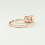 2.0 CT Emerald Cut Solitaire Lab-Grown Diamond Engagement Ring 9