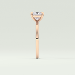 2.0 CT Emerald Cut Solitaire Lab-Grown Diamond Engagement Ring 11