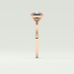 2.0 CT Emerald Cut Solitaire Lab-Grown Diamond Engagement Ring 12