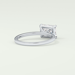 2.0 CT Emerald Cut Solitaire Lab-Grown Diamond Engagement Ring 16