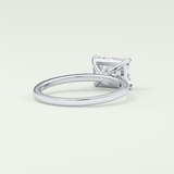 2.0 CT Emerald Cut Solitaire Lab-Grown Diamond Engagement Ring 16
