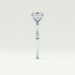2.0 CT Emerald Cut Solitaire Lab-Grown Diamond Engagement Ring 18