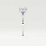 2.0 CT Emerald Cut Solitaire Lab-Grown Diamond Engagement Ring 18