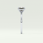 2.0 CT Emerald Cut Solitaire Lab-Grown Diamond Engagement Ring 19