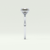 2.0 CT Emerald Cut Solitaire Lab-Grown Diamond Engagement Ring 19