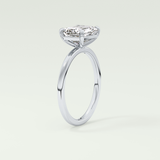 2.0 CT Emerald Cut Solitaire Lab-Grown Diamond Engagement Ring 20