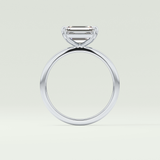 2.0 CT Emerald Cut Solitaire Lab-Grown Diamond Engagement Ring 21
