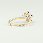 2.0 CT Asscher Cut Solitaire Lab-Grown Diamond Engagement Ring 2