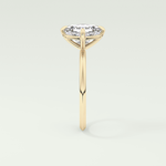 2.0 CT Asscher Cut Solitaire Lab-Grown Diamond Engagement Ring 5