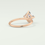 2.0 CT Asscher Cut Solitaire Lab-Grown Diamond Engagement Ring 8