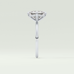 2.0 CT Asscher Cut Solitaire Lab-Grown Diamond Engagement Ring 16