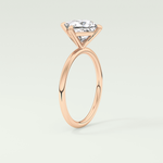 2.0 CT Princess Cut Solitaire Lab-Grown Diamond Engagement Ring 11