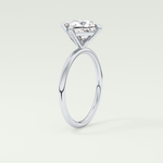2.0 CT Princess Cut Solitaire Lab-Grown Diamond Engagement Ring 17