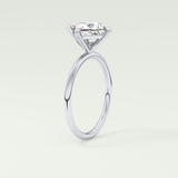 2.0 CT Princess Cut Solitaire Lab-Grown Diamond Engagement Ring 17