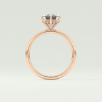 2.0 CT Emerald Cut Solitaire Lab-Grown Diamond Engagement Ring 12