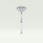 2.0 CT Emerald Cut Solitaire Lab-Grown Diamond Engagement Ring 16